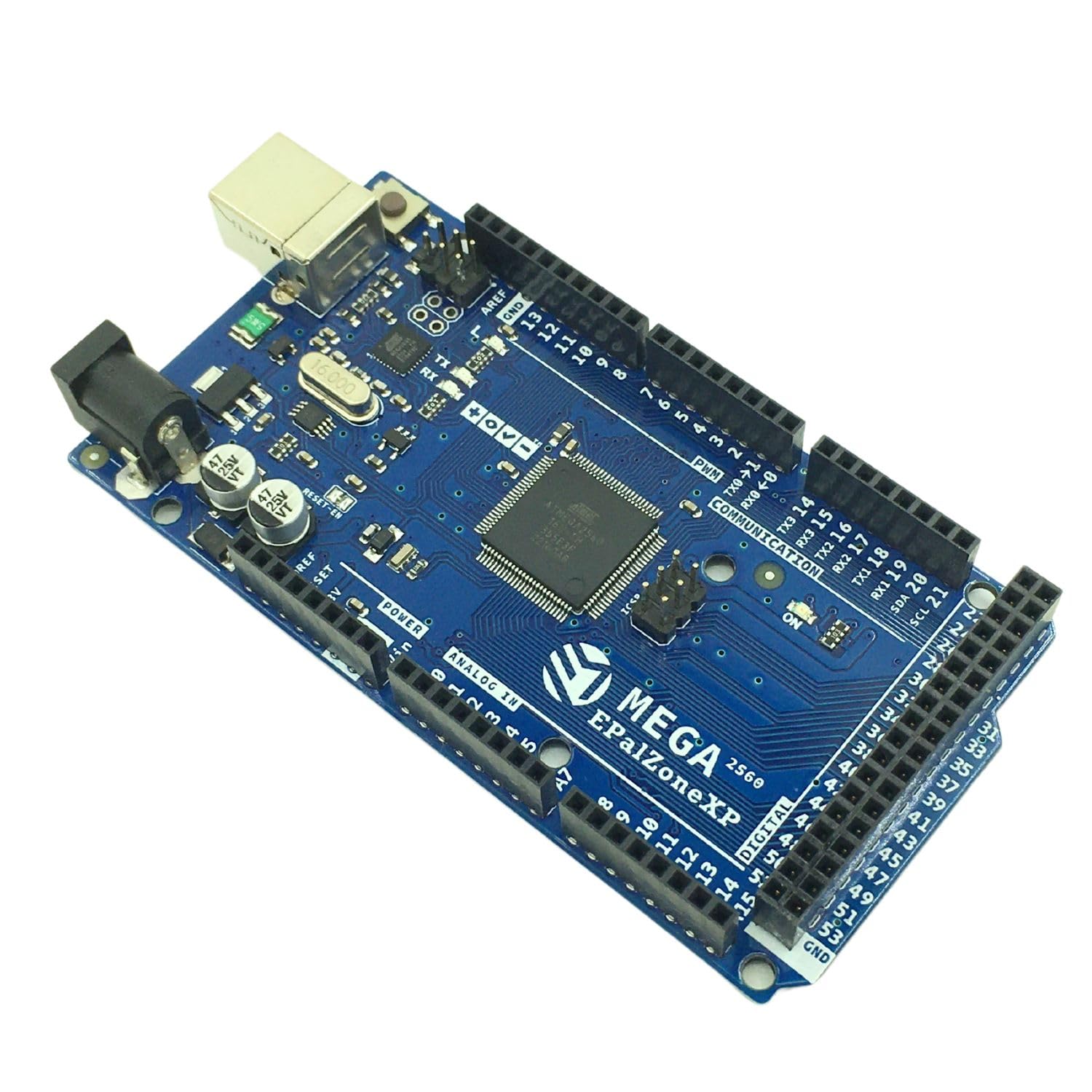 Mua MEGA 2560 R3 ATMEGA2560 + USB Cable + 30pcs 20cm Dupont Wires ...