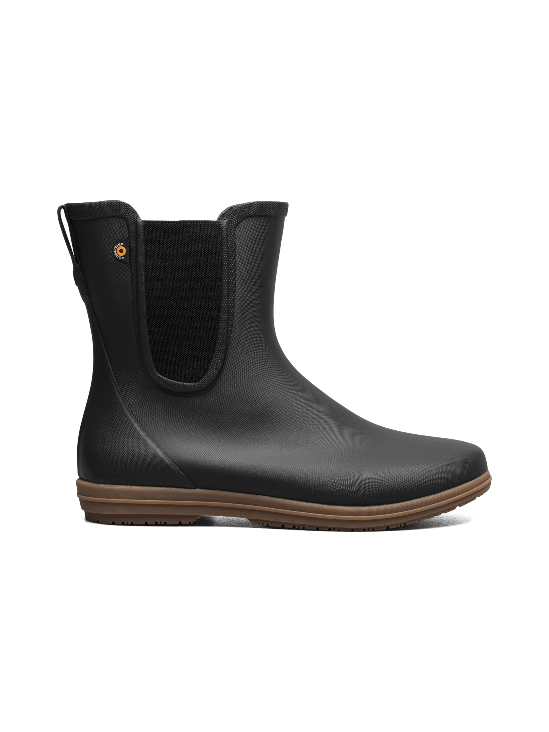BOGS Sweetpea II Mid Women’s Waterproof Rain Boots, Black, 8 M