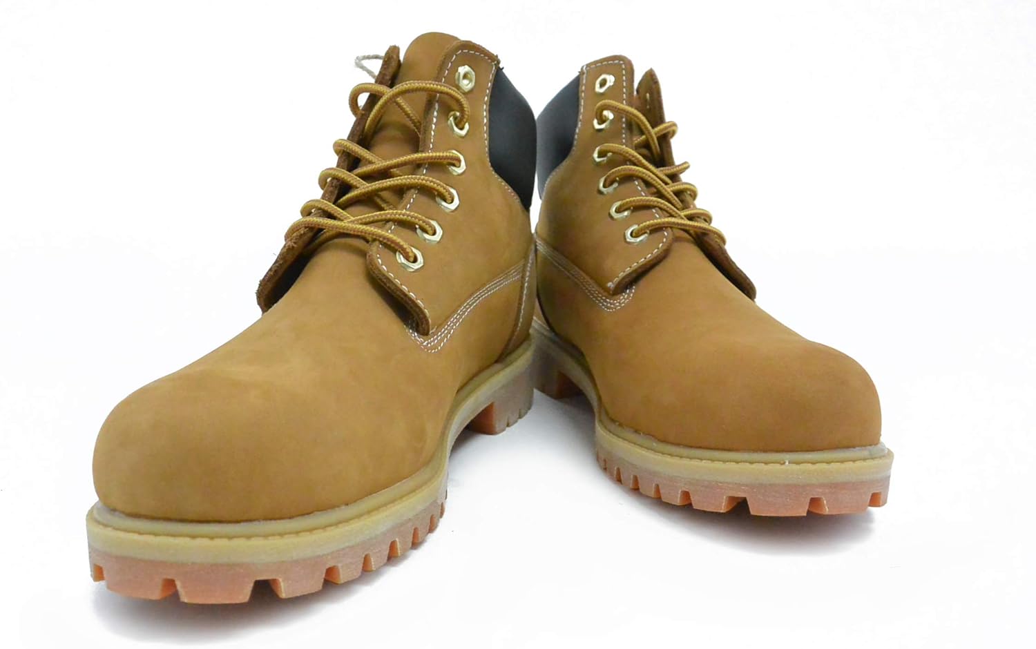 NYC Tough Boot Company Men's Work Boot with Vegan, Leather