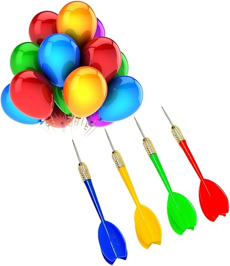 Amazon 24本 練習用 真鍮バレル パーティー 風船 ダーツ ダーツ矢 通販