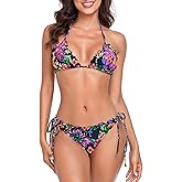 RELLECIGA Women's Wavy Bikini Set