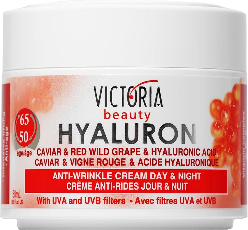 Victoria Beauty Hyaluron Face Cream Mature Skin 50-65 Anti-Aging Retinol