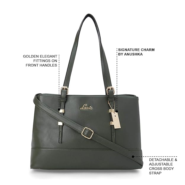 lavie golden handbag