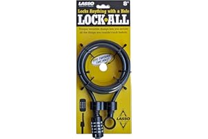 KKA Alecoy USA Lasso Master Lock-All Cable Utility Combination Lock Great for Guns