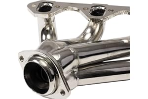 BBK 3511 1-5/8" Shorty Tuned Length Performance Exhaust Headers for Ford F Series Truck F150 351 - Chrome Finish