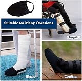 UICCVOKK Cast Toe Cover | Anti-Slip Sock for Plaster & Walking Boots view 2