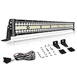 GREUNION 32 inch led Light bar, 672W Off-Road car