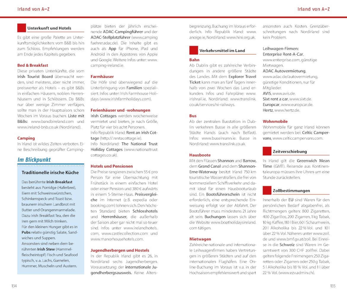 Adac Reisefuhrer Irland Der Kompakte Mit Den Adac Top Tipps Und