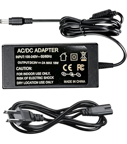 Amazon.com: SupplySource 9V AC Adapter Charger Replacement for