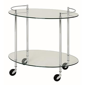 table desserte en verre