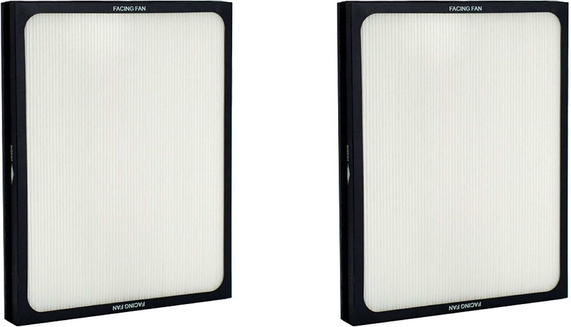 Nispira Filter Replacement Compatible with Blueair 200 and 300 Series Particle Fits Models 201, 203, 205, 215B, 250E, 270E, and 303, 2 Pk.