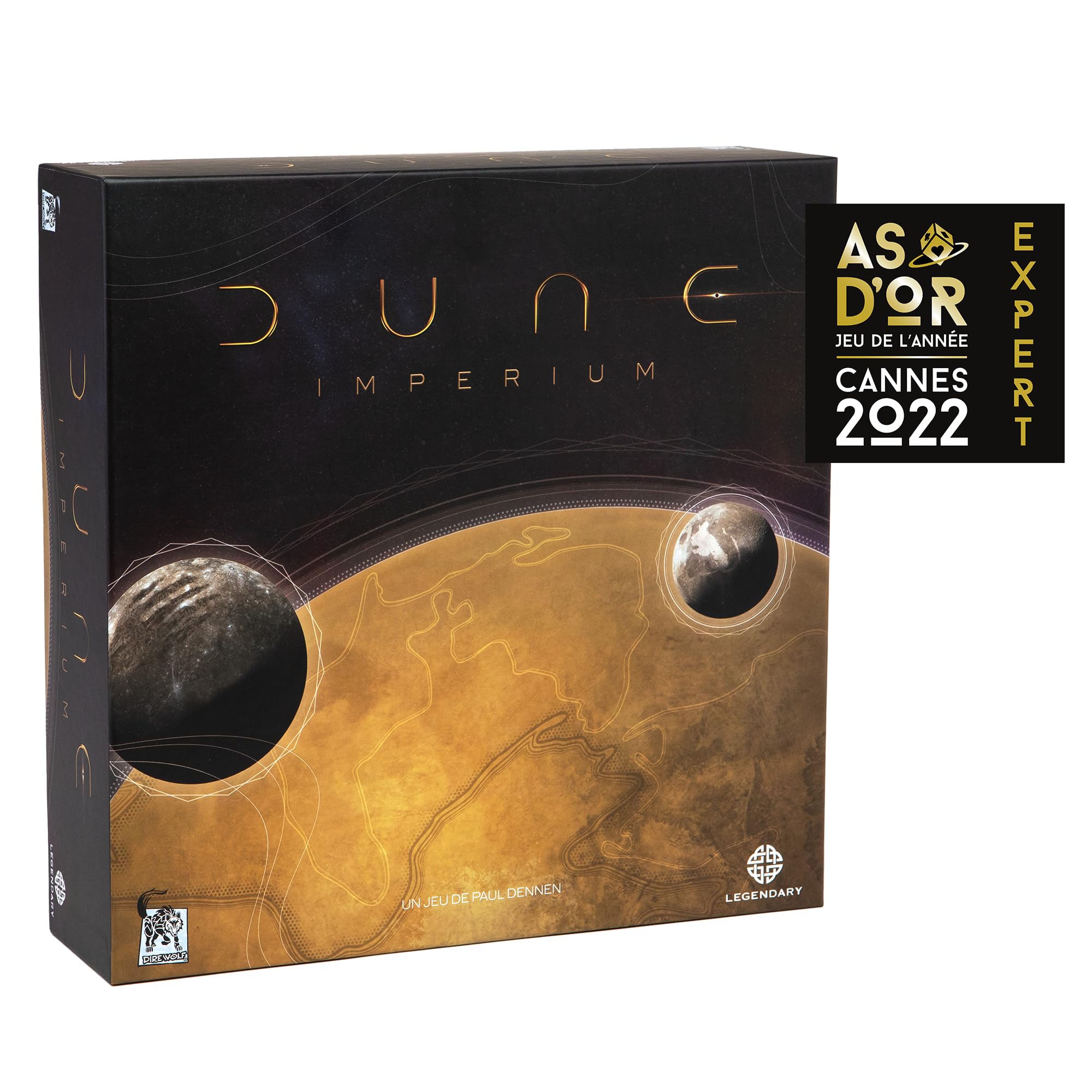 Lucky Duck Game - Dune Imperium | French Version | Board Game | Board Game | Ages 14+ | 1-4 Players | 60-120 Minutes