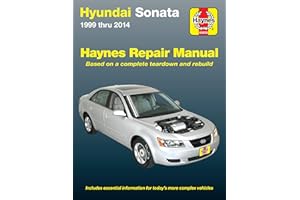 Haynes Manuals N. America, Inc. Hyundai Sonata 1999 thru 2014 Haynes Repair Manual (Automotive Repair Manual)