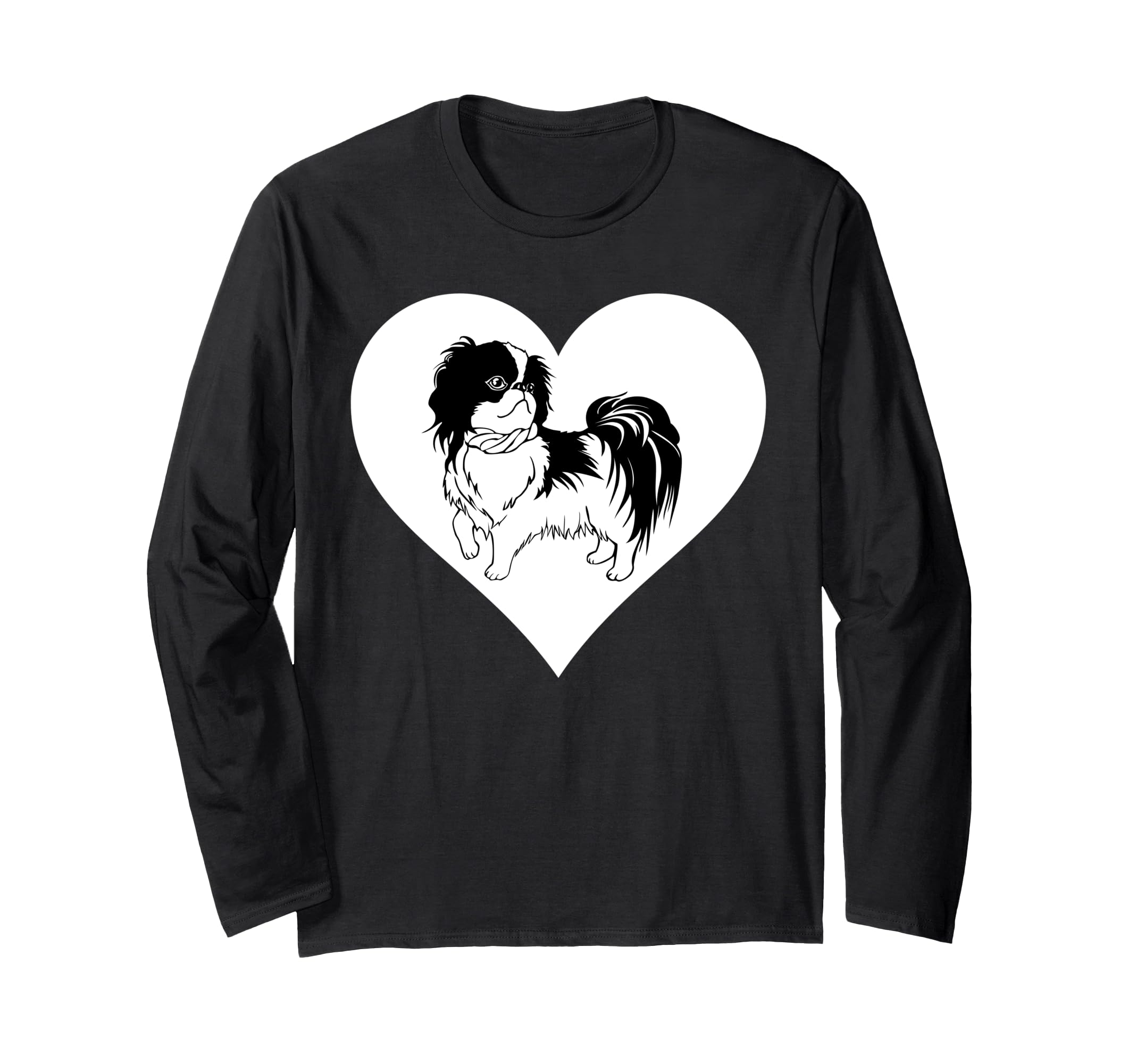 Japanese Chin Dog I Love Japanese Chin Dogs Long Sleeve T-Shirt