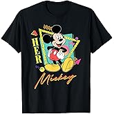 Disney Mickey Mouse Retro '90s Couples Matching Her Mickey T-Shirt