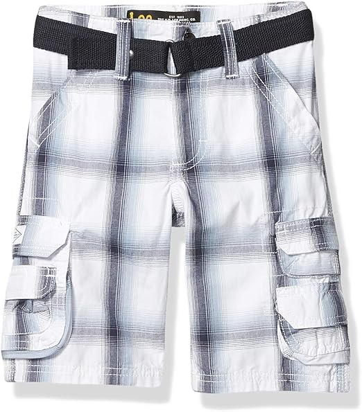 lee dungarees cargo shorts with zipper pockets