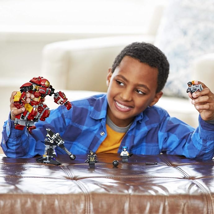 金盒特价 LEGO 乐高 76104 超级英雄系列 复仇者联盟 反浩克装甲 积木玩具 4.1折$12.34史低 海淘转运到手约￥117