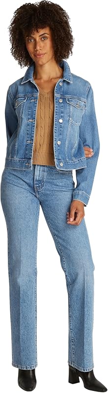 Veste en Denim Femme Uma Slim Fit, Bleu (Uma), 38 — photo 7 sur 7