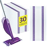 30 Count Disposable Wetjet Pads Refills for Swiffer Wet Jet,Spray Wet Pads Refill, Heavy Duty Mop Pad Refills,All Purpose Mul