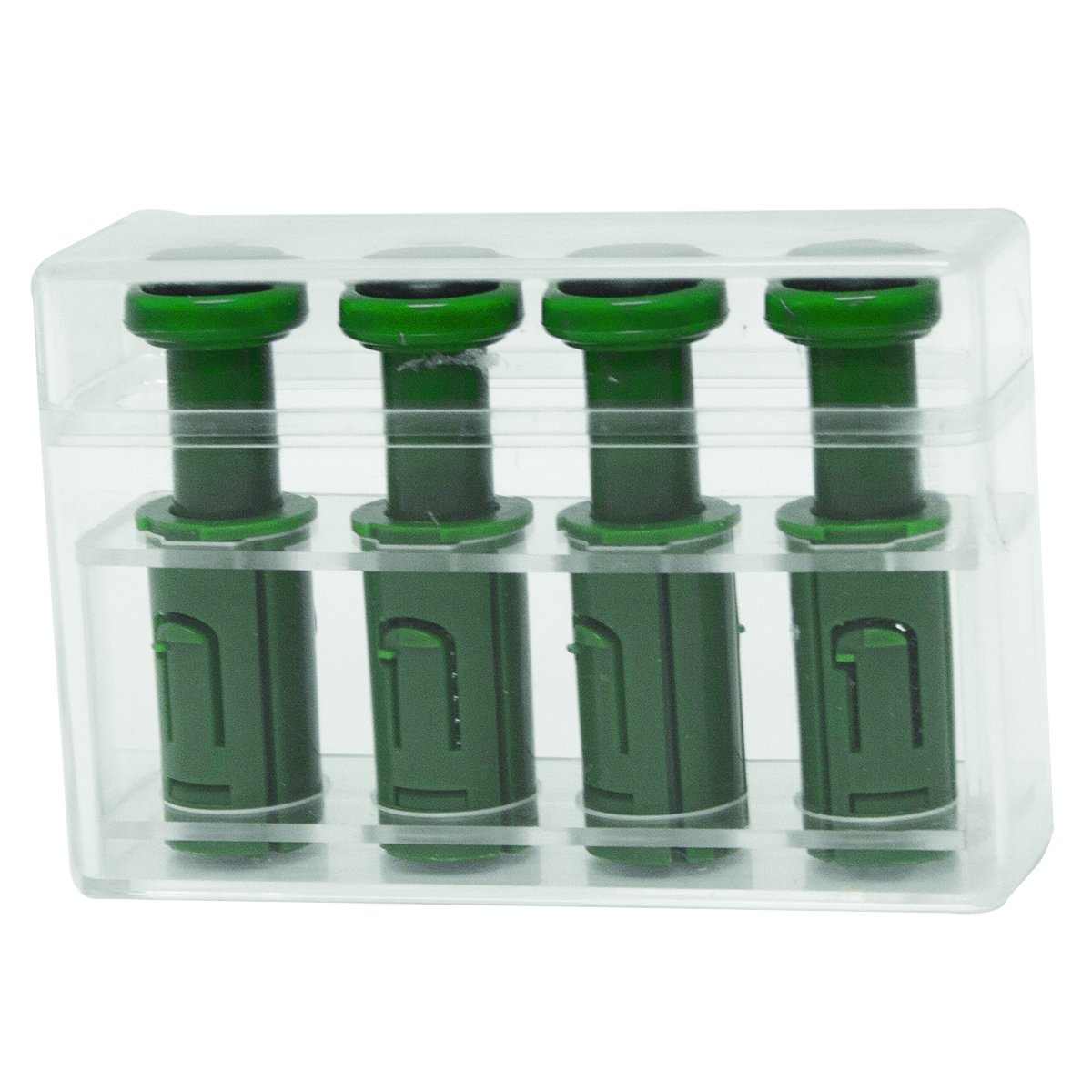 CanDo 1019841 Digi-Flex Multi Additional Finger Buttons with Box, Medium, Green (Pack of 4)