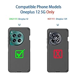 Anloes Case for Oneplus 12 5G(2024), Phone Case