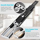 YENUO Soft Close Drawer Runners Full Extension 300-600mm 45kg Pair view 3