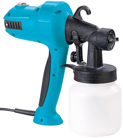 AGT Farbpistole: Elektrische Farbspritzpistole für Möbel und Türen, 400 Watt (Elektrische Spritzpistole)