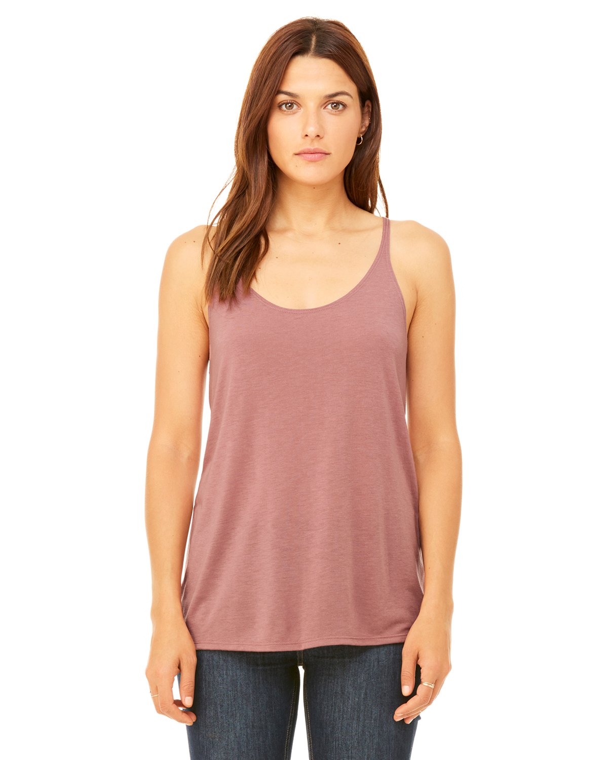 Bella CanvasBella + Canvas Ladies' Slouchy Tank S MAUVE