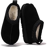 Project Cloud 100% Genuine Leather & Australian Shearling Slippers for Kids - Memory Foam Fuzzy & Non-Slip Fluffy Slippers Girls Footwear & Boys Footwear, Kids Unisex Shoes