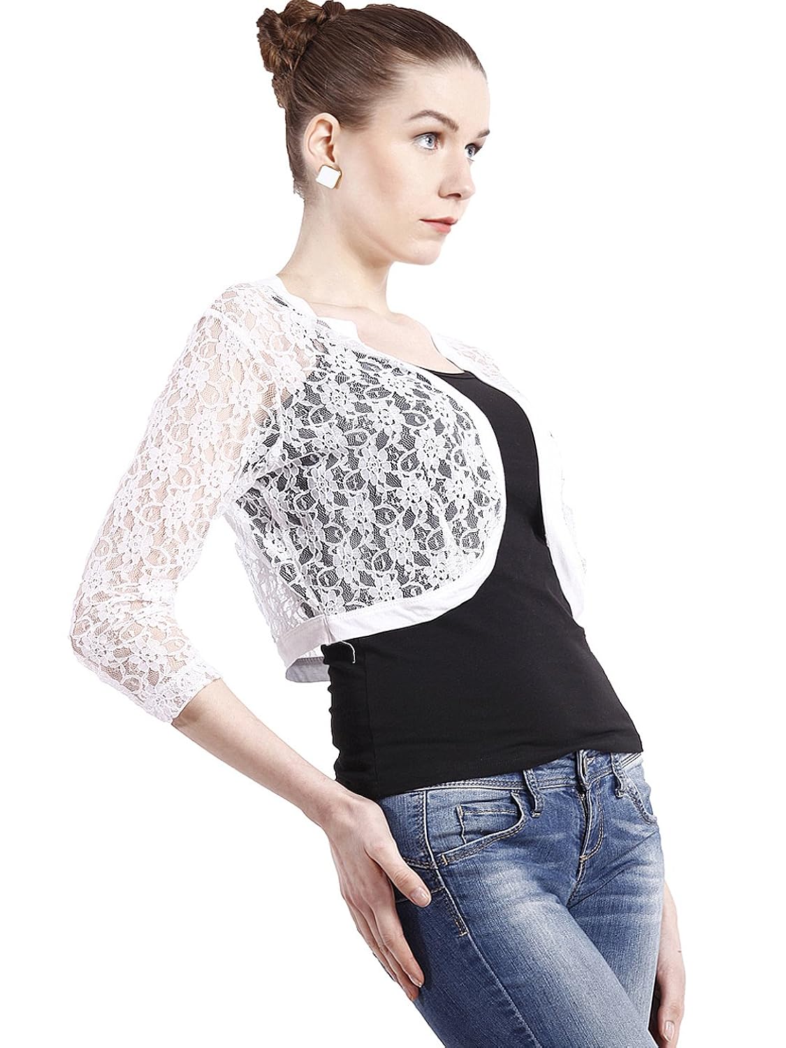 peptrends women's net shurg (sh1501080, white)