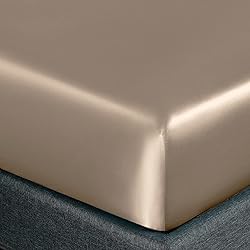 Homiest 4pcs Satin Sheets Set Luxury Silky Satin