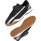 brooman Kids Indoor Soccer Shoes Boys Girls Futsal Soccer Sneakers