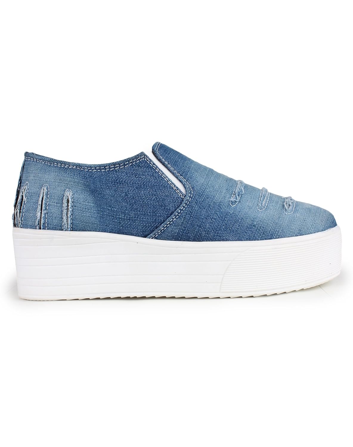 krafter women denim casual shoes
