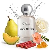 NOIR Dewy Blossom Eau de Parfum for Women – Fresh, Fruity and Floral Fragrance of Pear, Freesia & Rose with a soft Amber base | Long Lasting Luxury Scent – 100ml / 3.4 Fl Oz