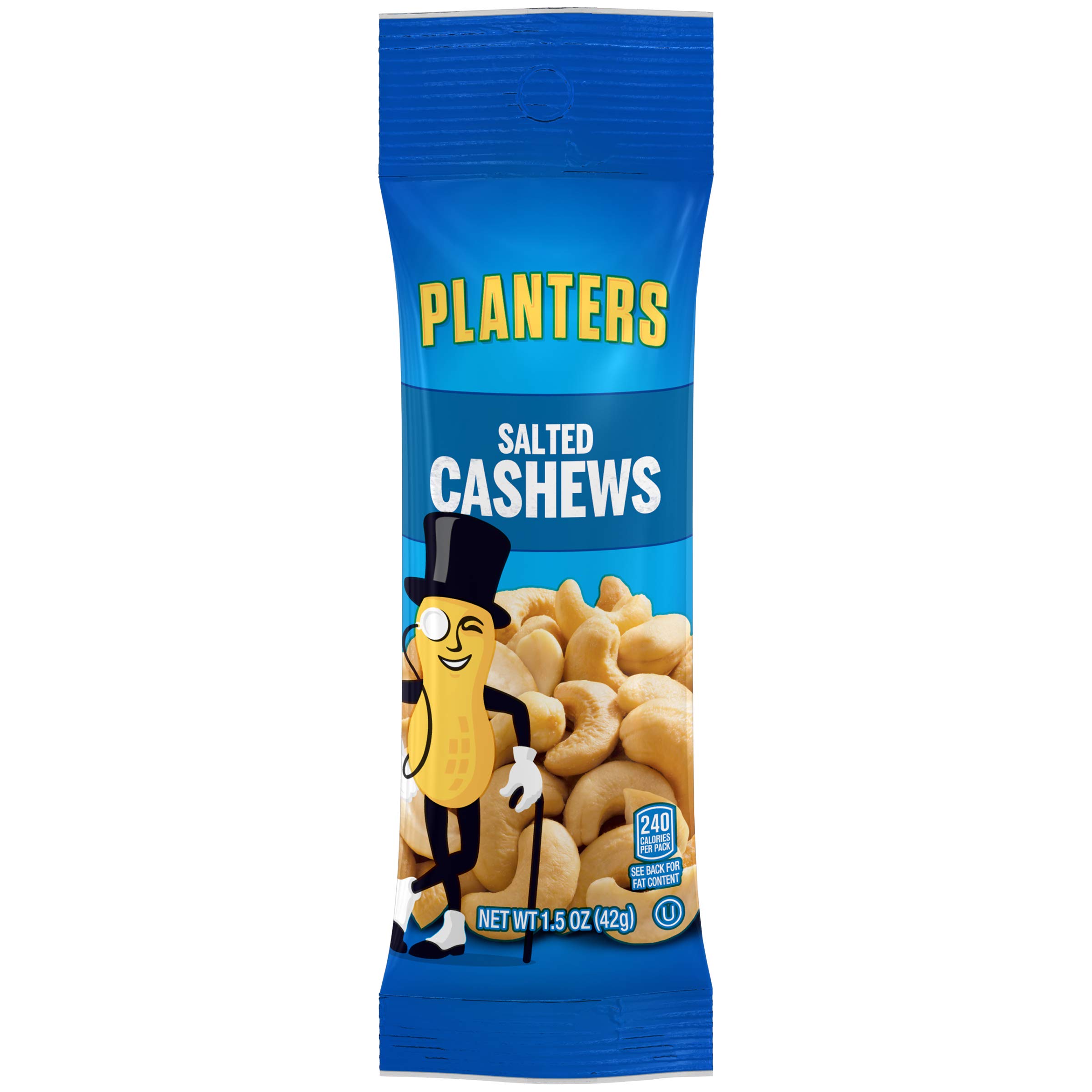 Planters Peanuts, Salted, 1oz. Single Serve Packages 24 count (Packs of 3) Snack