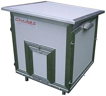 Chicubes Poulailler En Plastique Pour 3 Poules Amazonfr Animalerie