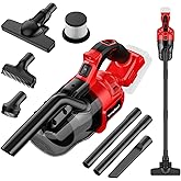 TengXcel Cordless Vacuum Cleaner for Milwaukee 18V Battery, Handheld Vacuum Cleaner for Home Car Hardwood Floor Carpet, Portable Shop Vacuum with Washable HEPA Filter(No Battery)