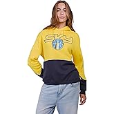 Ultra Game Women's WNBA Official Super Soft Stellar Hoodie Sweatshirt