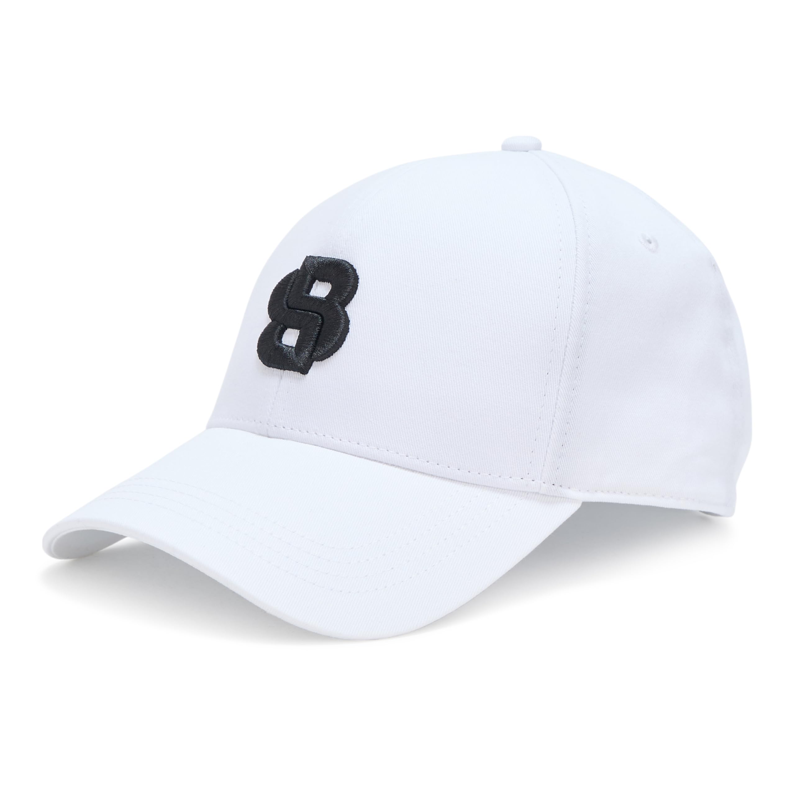 BOSS, Bold Center Logo Twill Cap, Powder White, One Size Image