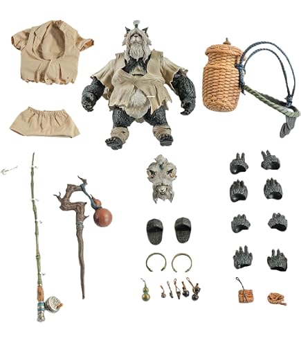 Amazon.com: BEERISE MU 1/12 Action Figures - FuRay Planet Tiger