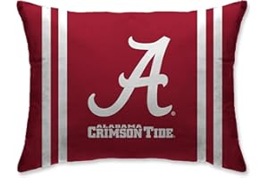 Pegasus Sports NCAA Plush Logo Bed Pillow