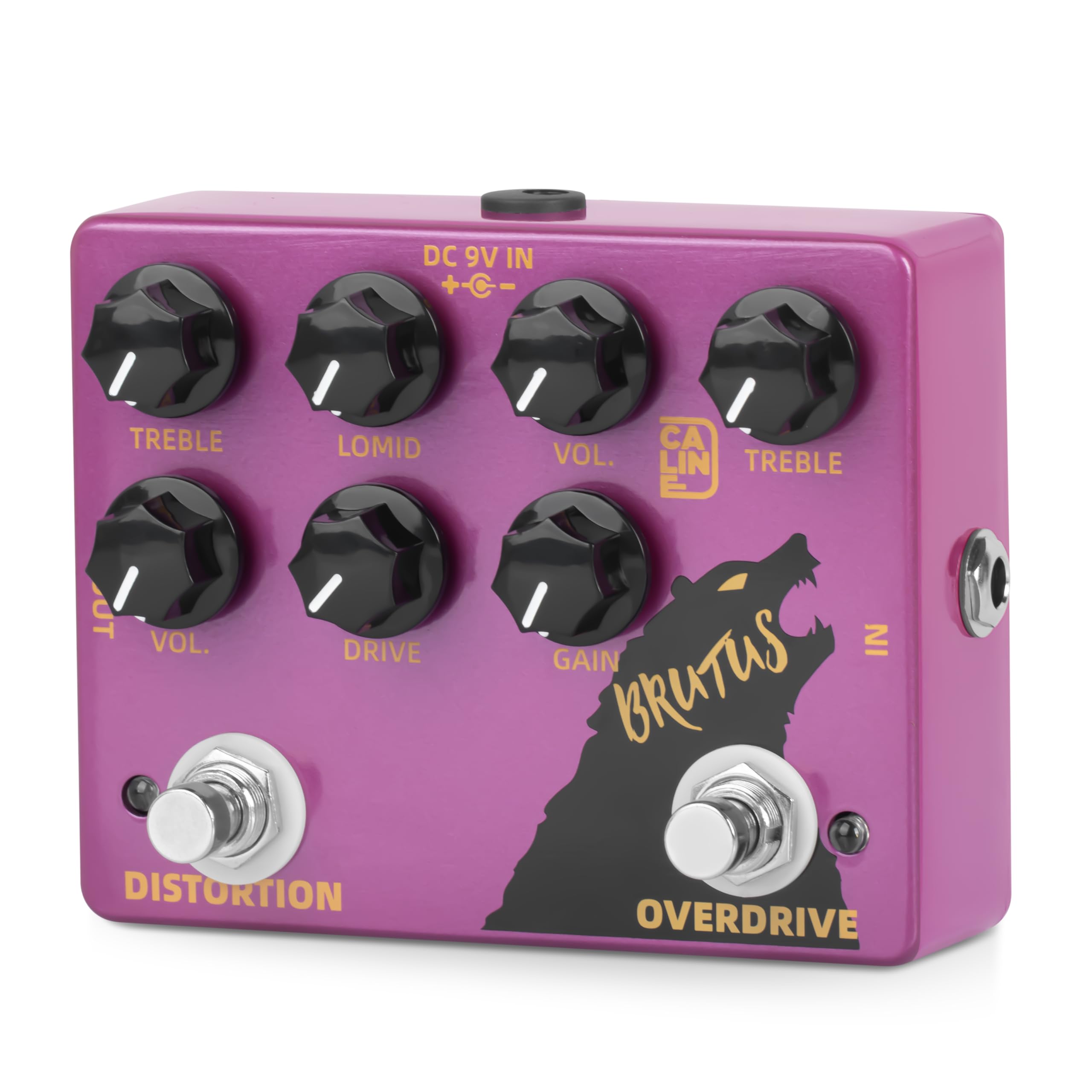 Caline DCP-02 Brutus Distortion Overdrive Dual Guitar Effects Pedal