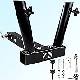 Soporte para mástil de bandera de Estados Unidos, soporte para mástil de bandera, soporte universal para todos los receptores