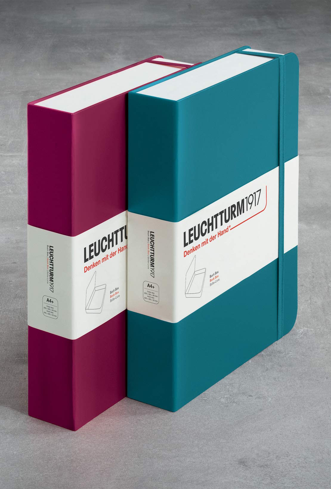 LEUCHTTURM1917 361662 Book Box, Pacific Green