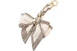 ZOOEASS Bag Extender Chain with Bow Ribbon Purse Chain Extender for Crossbody Bag Charms Women Handbag Decoration Accessories