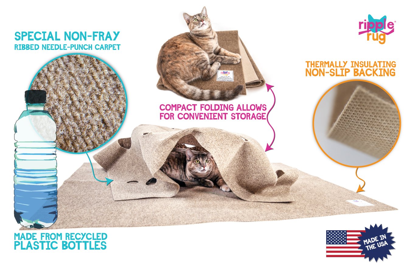 cat activity mat