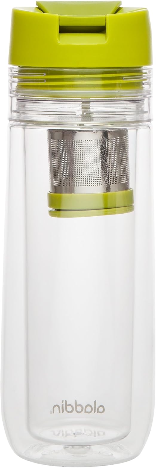 Aladdin Custom Tea Infuser, 12 oz, Moss Kitchen & Dining