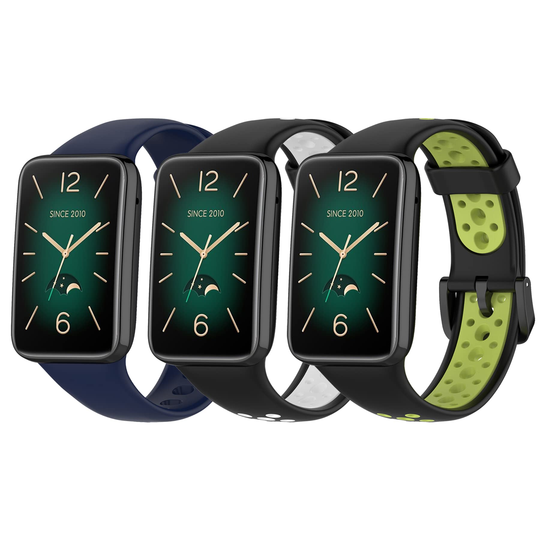 MIJOBS Silicone Strap Compatible with Xiaomi Band 7 Pro Replacement Strap Comfortable and Breathable Sport Watchband Compatible with Smartwatch Xiaomi Band 7 Pro Wristband