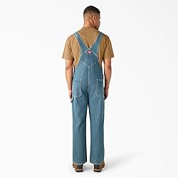 Dickies Indigo Bib Overalls, MEDIUM HERITAGE