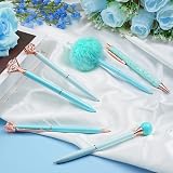 WEMATE 8Pcs Ballpoint Pens Set Blue Ink Women Gift Wedding Bridesmaid view 2